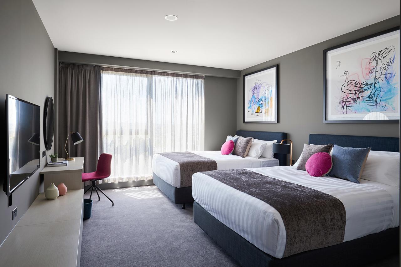 더 첸 멜버른 - 아트 시리즈 박스 힐 외부 사진 A typical room at the hotel